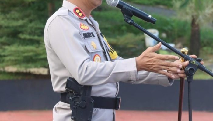 Tegas ! Kapolres Bangkep Siap Tindak Oknum Penyebar Hoax di Lingkungan Polres