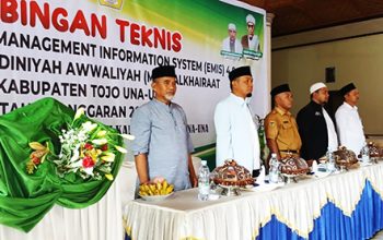 Sekdakab Tojo Una-Una Beri Sambutan Tertulisnya Pada Kegiatan Bintek Aplikasi Education Management Information System (Emis) 4.0