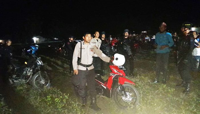 Polsek Ulubongka Polres Touna Laksanakan Pengamanan Kampanye