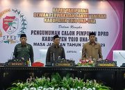 Pimpinan Definitif DPRD Tojo Una-Una 2024-2029 Diumumkan Melalui Rapat Paripurna Terbuka Hari Ini