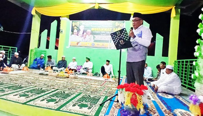 Perayaan Peringatan Maulid Nabi SAW di Kelurahan Labia Bae dipadati Masyarakat