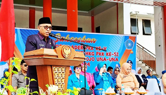 Hari Kesatuan Gerak PKK Dan HKG Ke-52 di Peringati di Tojo Una-Una