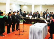 Rapat Paripurna Terbuka DPRD, Peresmian Dan Pengucapan Sumpah Janji Ketua Dan Wakil Ketua DPRD Kabupaten Tojo Una-Una Masa Jabatan 2024-2029