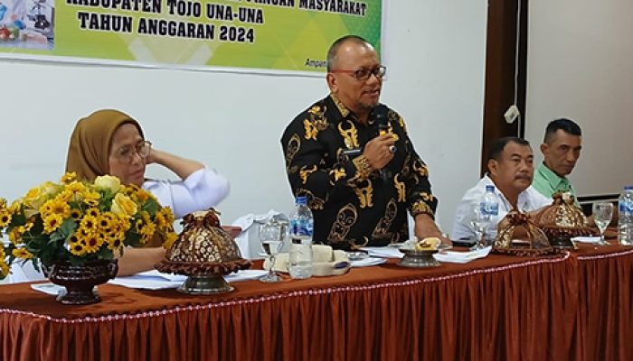 Dinas Pertanian dan Ketahanan Pangan Tojo Una-Una Menggelar Pelatihan Pengawasan Keamanan dan Mutu Pangan Segar