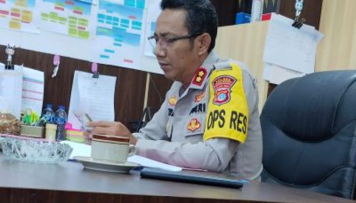 Kapolres Tegaskan, Tidak Ada Penekanan Pada Kadis dan Kabid DPMPTSP Bangkep