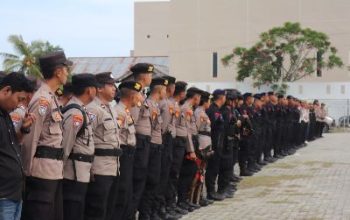 Amankan Debat Publik Kedua, Polda Sulteng Turunkan Kekuatan Penuh Satgas OMPT 2024