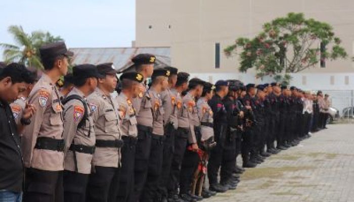 Amankan Debat Publik Kedua, Polda Sulteng Turunkan Kekuatan Penuh Satgas OMPT 2024