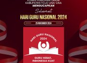 Keluarga Besar KPU Tojo Una-Una, Mengucapkan Selamat Hari Guru Nasional