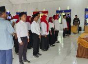 Panwascam Liang Lantik 36 Pengawas TPS, Danramil 1308-11 Liang: Pentingnya Integritas dalam Pengawasan TPS