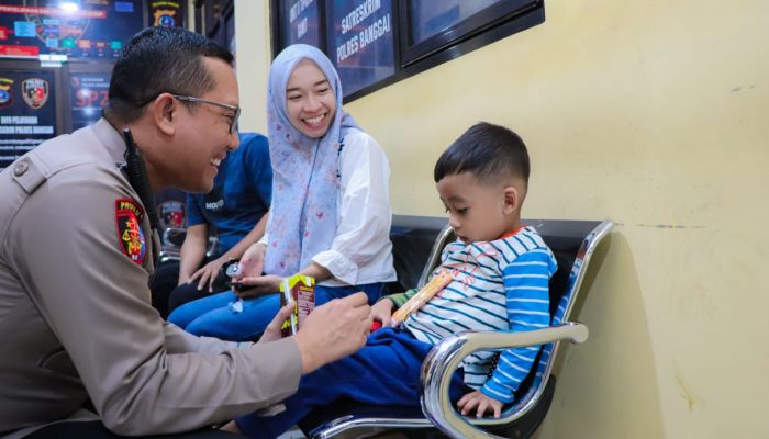 Kapolres Banggai: Polisi Sahabat Anak, Bangun Rasa Aman dan Nyaman