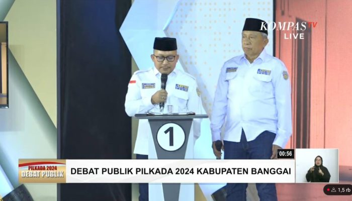 Debat Putaran Kedua, Herwin Yatim Tanya Randis dan Perjalanan Dinas, Amirudin Tamoreka Jawab Menohok