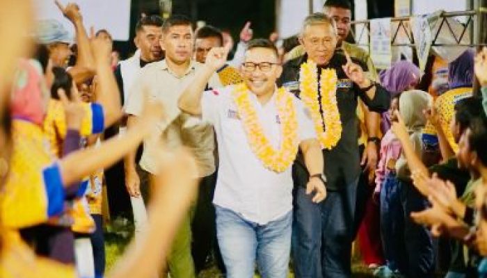 Blusukan AT-FM di Desa Nipa Lamala, Warga Sambut Dengan Antusias