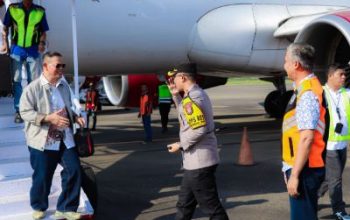 Kapolres Banggai Sambut Hangat Kedatangan Kapolda Sulteng di Luwuk