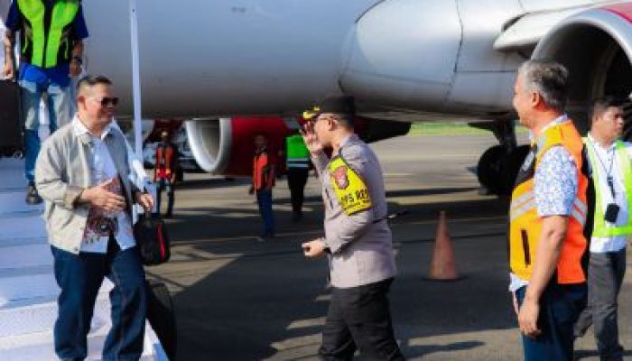 Kapolres Banggai Sambut Hangat Kedatangan Kapolda Sulteng di Luwuk