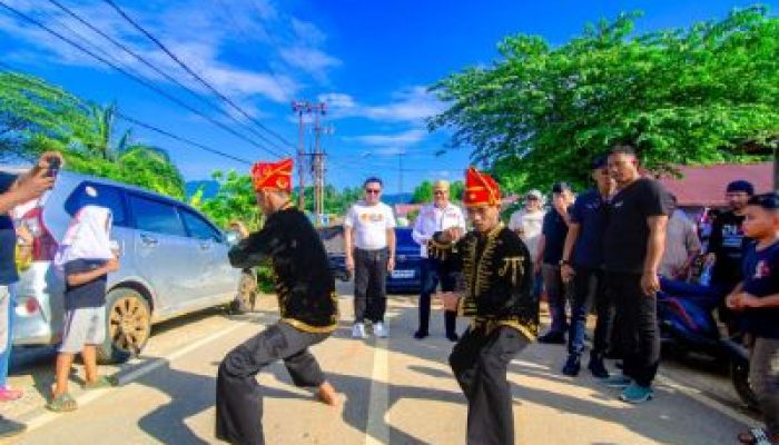 Paslon Delis-Djira, Disambut Istimewa di Desa Ganda-Ganda