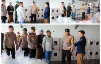 Kapolda Sulteng Kunjungi KPU Banggai Cek Logistik Pilkada