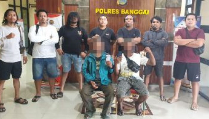 Polres Banggai Tangkap Dua Pelaku Judi Online, Komitmen Dukung Program Asta Cita Presiden