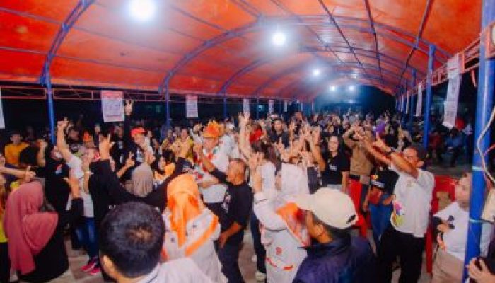 Karya Sudah Terbukti, Kampanye Delis-Djira di Desa Koromatantu Disambut Gegap Gempita
