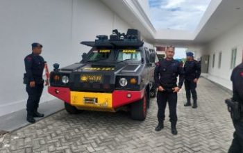 Gladi Pengamanan Debat Publik, Polda Sulteng Ingatkan Pendukung Paslon Gubernur Jaga Ketertiban
