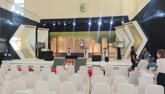 KPU Morowali Utara Persiapan Debat Publik ke Dua Yang Bakal Digelar Senin 18 November 2024 Malam Nanti, Telah Siap Dilaksanakan