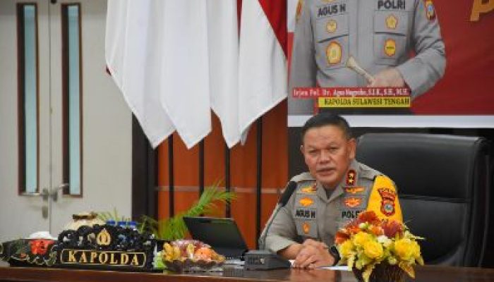 Kapolda Sulteng Pastikan Polri Tetap Netral, Dalam Penyelenggaraan Pilkada Serentak 2024
