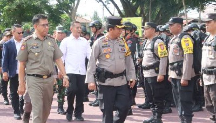 Polres Sigi Gelar Apel Pergeseran Pasukan Pengamanan TPS Untuk Pilkada 2024