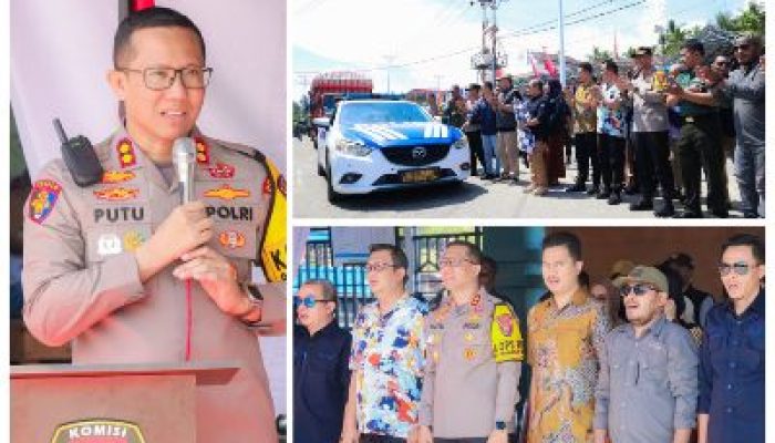 Bertempat di Kantor KPU Banggai, Kapolres Pantau Langsung Pelepasan Pendistribusian Logistik Pilkada 2024