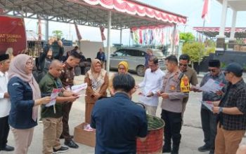KPU Banggai Musnahkan Surat Suara Rusak dan Kelebihan Logistik Pilkada 2024