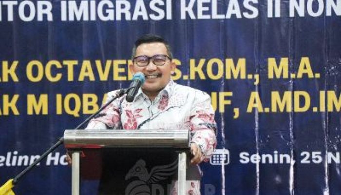 Bupati Amirudin Hadiri Pisah Sambut Kepala Kantor Imigrasi Kelas II Non-TPI Banggai