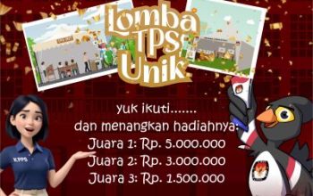 KPU Banggai Gelar Lomba TPS Unik dan Selfie/Wefie, Total Hadiah Hingga Rp 9 Juta!