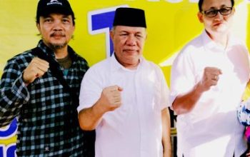Konferensi Pers Rusli-Serfi, Ucapkan Terimakasih Kepada Masyarakat Bangkep Serta Harapan Hasil Quick Count Sejalan Dengan Pleno KPU