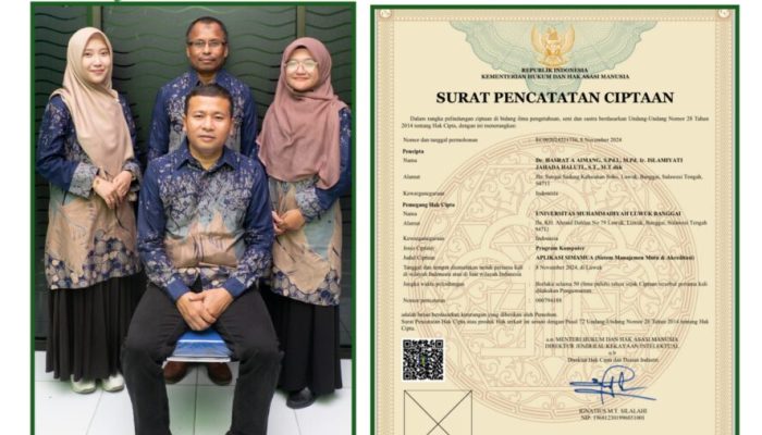 LPMPP UMLB Raih HKI Untuk Aplikasi SIMAMUA, Dorong Standar Mutu Pendidikan Berkelanjutan