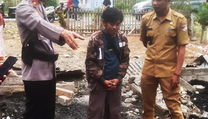 Kebakaran Terjadi Dini Hari, Habiskan Rumah Marjan Warga Desa Urundaka Uetoli Tojo Una-Una