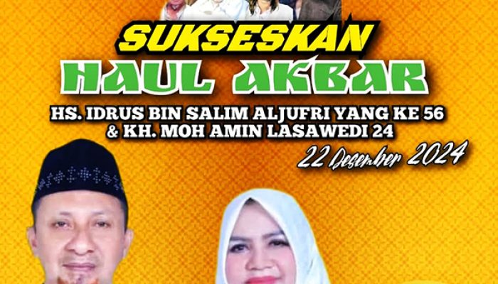 Haul  Akbar Guru Tua dan KH. Moh Amin Lasawedi (Ua Amin) di Ampana