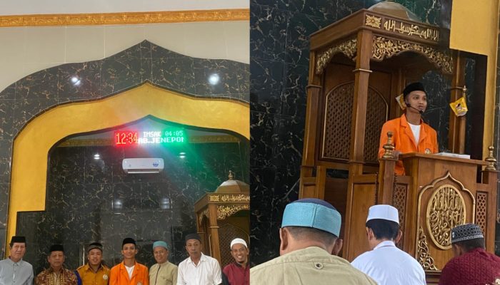 Mahasiswa KKN STAI YAPNAS JENEPONTO Gelar Syafari Jumat di Desa Bontojai