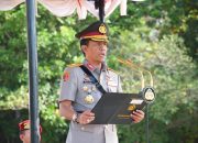 Wakapolda Resmi Lantik 129 Bintara Polri SPN Polda Sulteng