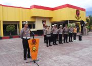 Dirlantas Polda Sulteng Pimpin Apel Perdana Operasi Lilin, Tekankan Profesionalisme dan Tanggung Jawab