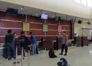 Polisi Pantau Arus Mudik Nataru Via Bandara Luwuk