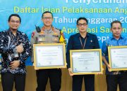 Tiga Kali Berturut Peringkat 1, Polres Banggai Terima Penghargaan dari KPPN