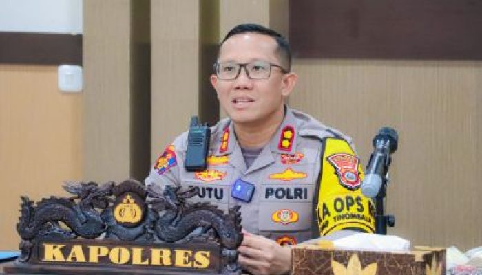 Kapolres Banggai : Pengamanan Rekapitulasi Suara di 23 PPK Berlangsung Kondusif