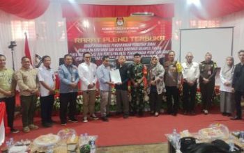 Rekapitulasi Hasil Pilgub dan Pilbup 2024 di Morut Berjalan Lancar
