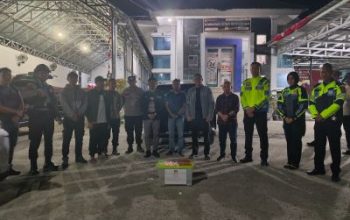 Kapolres Banggai Kawal Pengiriman Hasil Rekapitulasi Suara ke KPU Sulteng