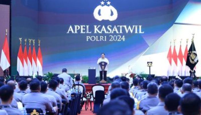 Apel Kasatwil Polri, Kapolda Sulteng : Siap Implementasikan Arahan Presiden RI