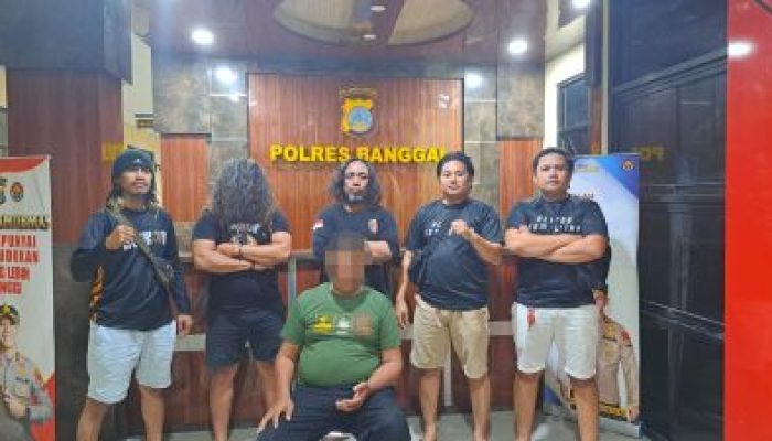 Kurang Dari 12 Jam, Tim Resmob Polres Banggai Berhasil Tangkap Pelaku Pembunuhan Kades Masungkang