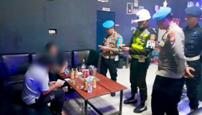 Sasar Anggota, Sipropam  Polres Morowali Utara dan Subdenpom Menggelar Razia Tempat Hiburan Malam