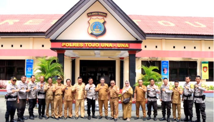 Asisten III Setda Tojo Una-Una Hadiri Rakor Program Ketahanan Pangan Yang Digelar Polres Tojo Una-Una