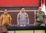 Sejumlah Pejabat Pemda Tojo Una Una Hadiri Rakor Kementerian Pertanian Gugus Tugas Polri di Polres Tojo Una Una