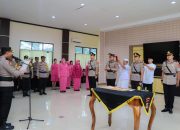 Kapolres Pimpin Sertijab di Lingkungan Polres Banggai, Ini Pesannya
