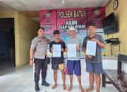 Polisi Berhasil Mediasi Pencurian Besi Skaffolding Oleh Tiga Remaja di Batui