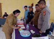Kapolsek Liang Hadiri Rapat Penetapan APBDES Mamulusan 2025